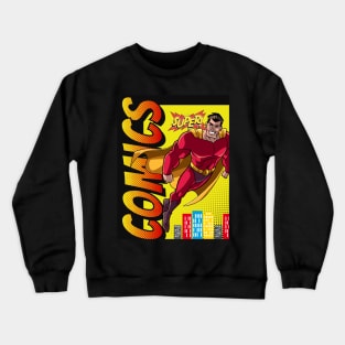 Comics Super Guy Crewneck Sweatshirt